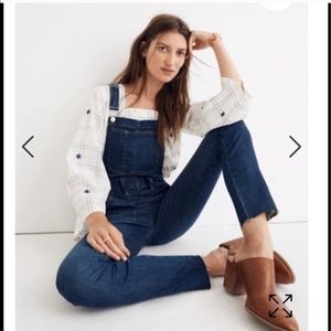 Madewell Skinny Denim Overalls